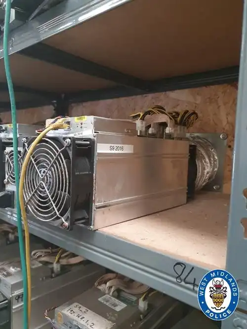 A sprawling Bitcoin mining farm with multiple hosted miners