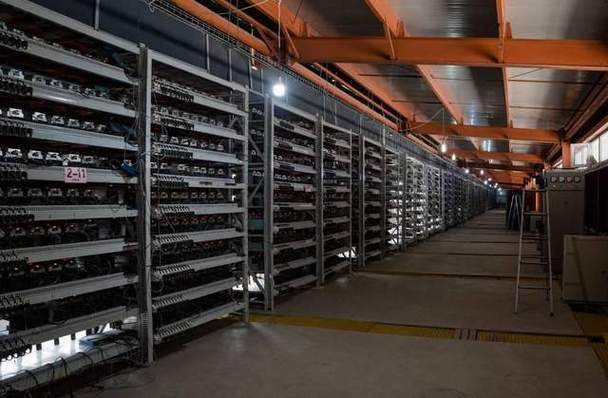 A modern ASIC mining rig showcasing its high processing power