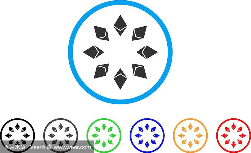An Ethereum mining setup showcasing extensive operations